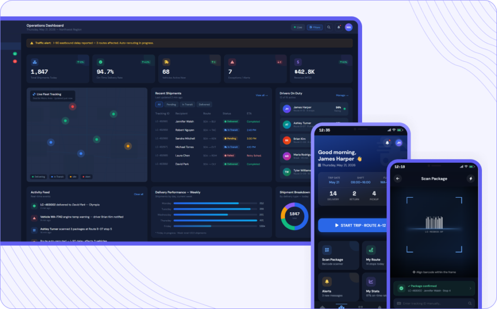 Smart logistics platform